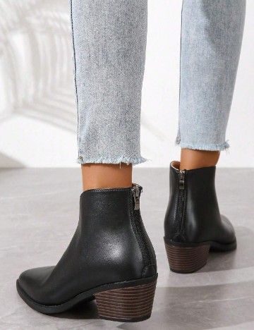Botine SHEIN, negru