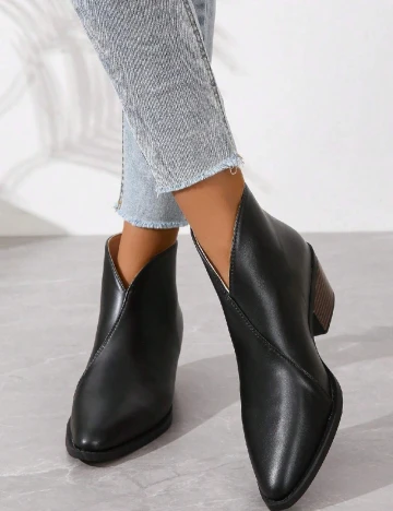 Botine SHEIN, negru