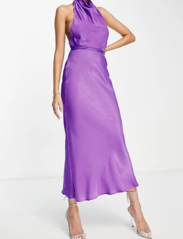 Rochie lunga ASOS, mov