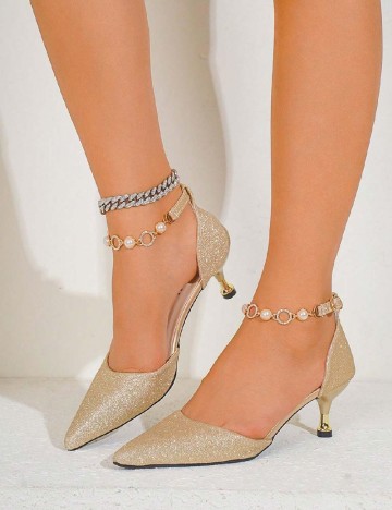 Pantofi SHEIN, argintiu