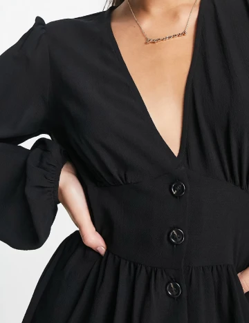 Salopeta ASOS, negru