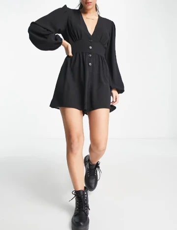 Salopeta ASOS, negru