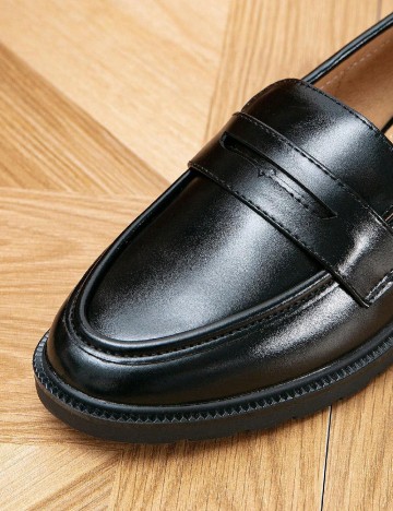 Mocasini SHEIN, negru