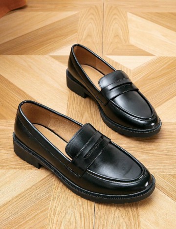 Mocasini SHEIN, negru