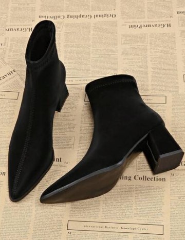 
						Botine SHEIN, negru