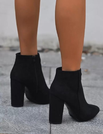 Botine SHEIN, negru