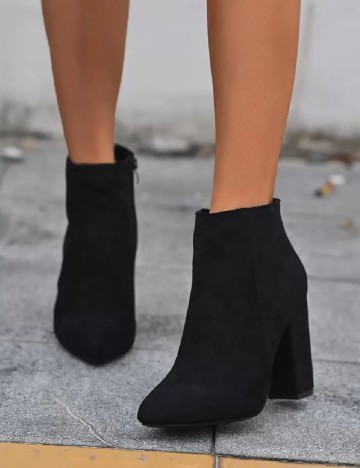 Botine SHEIN, negru