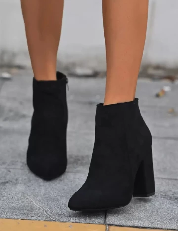 Botine SHEIN, negru