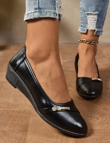 Pantofi SHEIN, negru Negru