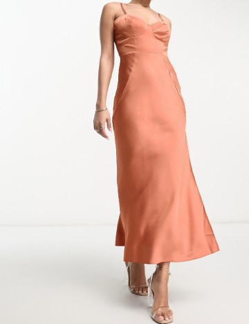 
						Rochie lunga ASOS, roz
