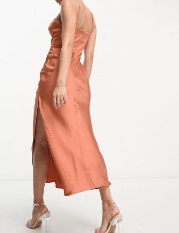 Rochie lunga ASOS, roz
