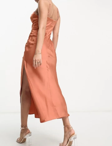 Rochie lunga ASOS, roz