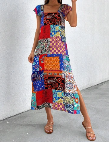 Rochie medie SHEIN, mix culori
