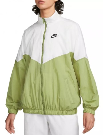 Jacheta Nike, verde/alb