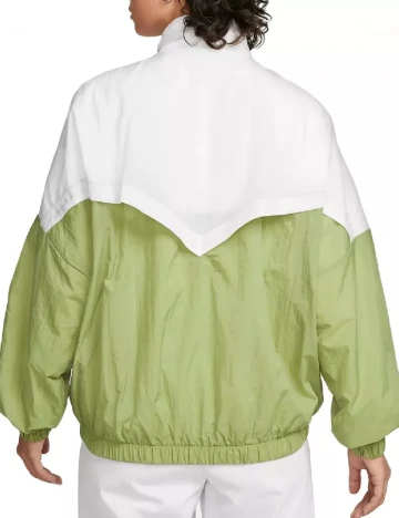 Jacheta Nike, verde/alb