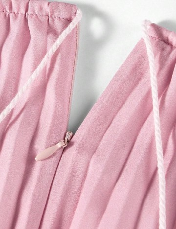 Rochie medie MOTF, roz