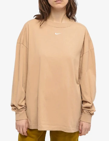 Bluza Oversize Nike, crem Crem