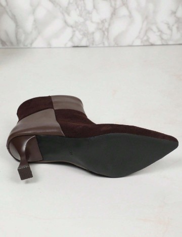 Botine SHEIN, maro