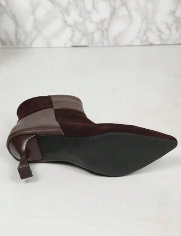 Botine SHEIN, maro