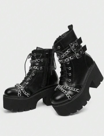 
						Ghete SHEIN, negru