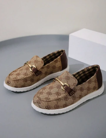 Espadrile SHEIN, maro deschis
