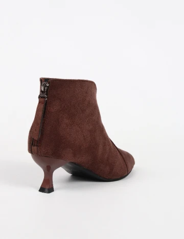 Botine SHEIN, maro