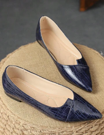 Balerini SHEIN, bleumarin Albastru