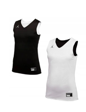 
						Maiou reversibil Jordan, negru/alb