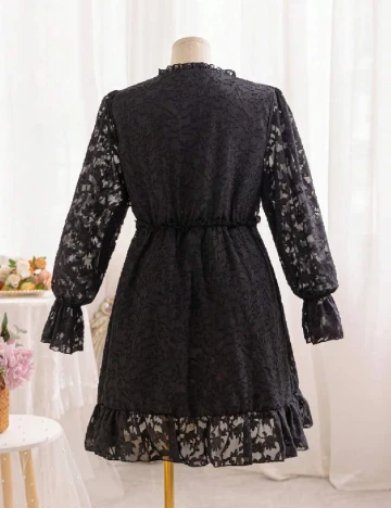 Rochie scurta SHEIN CURVE, negru