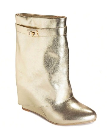 Botine SHEIN, auriu