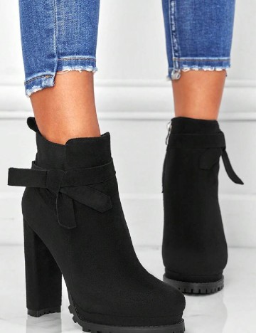 
						Botine SHEIN, negru