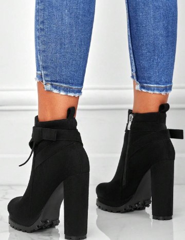 Botine SHEIN, negru