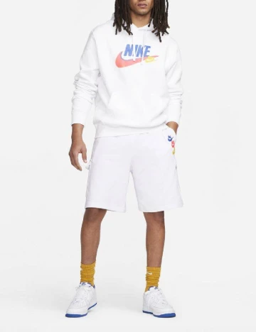 Pantaloni scurti Nike, alb