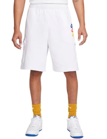 Pantaloni scurti Nike, alb