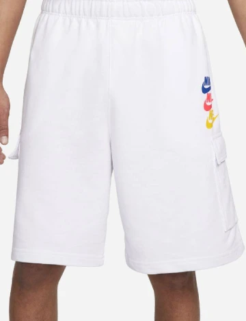 Pantaloni scurti Nike, alb