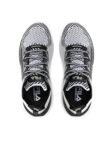 Adidasi Fila, alb/negru