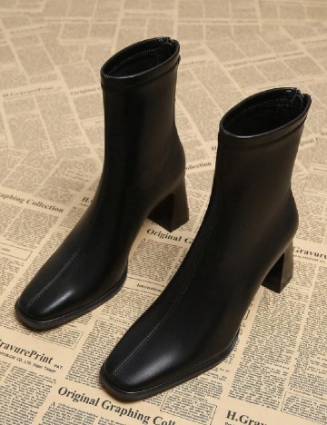 Botine SHEIN, negru