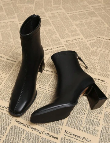 Botine SHEIN, negru