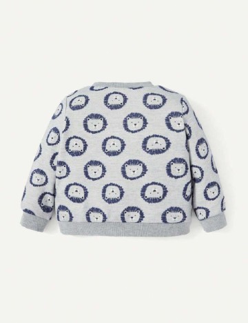Compleu CozyCub, bleumarin/gri