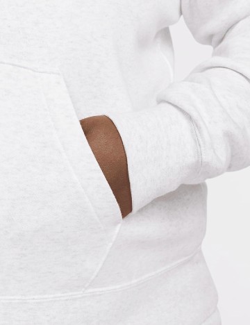 Hanorac Nike Plus Size, alb