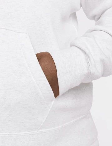 Hanorac Nike Plus Size, alb Alb