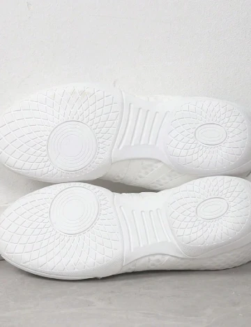 Adidasi SHEIN, alb Alb