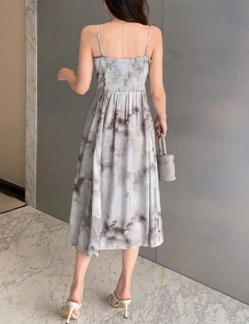 Rochie medie Dazy, crem Crem