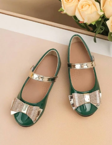 Pantofi Shein Kids, verde Verde