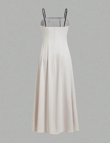 Rochie lunga SHEIN, crem