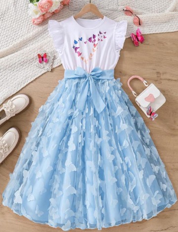 
						Rochie Shein Kids, albastru