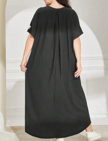 Rochie lunga SHEIN CURVE, negru