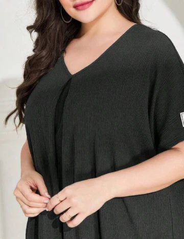 Rochie lunga SHEIN CURVE, negru