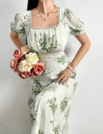 Rochie lunga SHEIN, alb