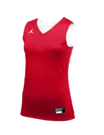 Maiou reversibil Jordan, rosu/alb Rosu